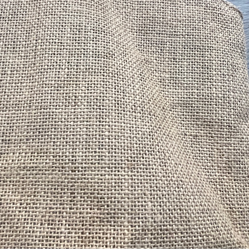 Tote Golden Pineapple Burlap Bag Large lined beach and city coastal summer - Picture 10 of 13